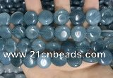 CCN5897 15 inches 15mm flat round candy jade beads Wholesale