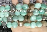 CCN5910 15 inches 15mm flat round candy jade beads Wholesale