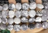 CCN5915 15 inches 15mm flat round candy jade beads Wholesale