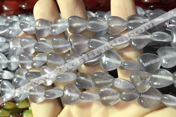 CCN5922 15 inches 12*12mm heart candy jade beads Wholesale