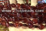 CCN5934 15 inches 12*12mm heart candy jade beads Wholesale