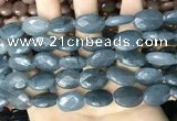 CCN5982 15 inches 13*18mm faceted oval candy jade beads