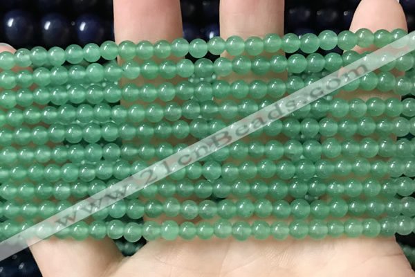 CCN6019 15.5 inches 4mm round candy jade beads Wholesale