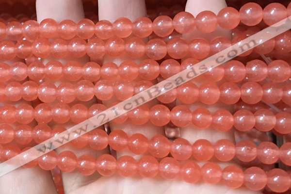 CCN6044 15.5 inches 6mm round candy jade beads Wholesale