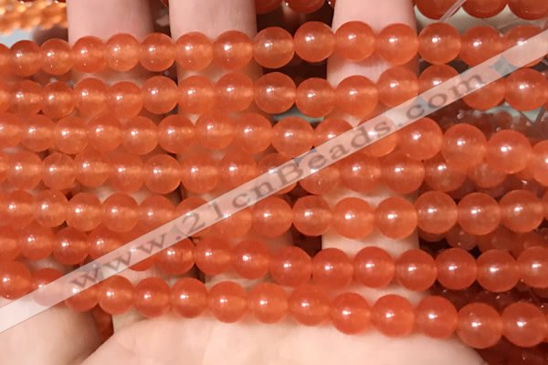 CCN6048 15.5 inches 6mm round candy jade beads Wholesale