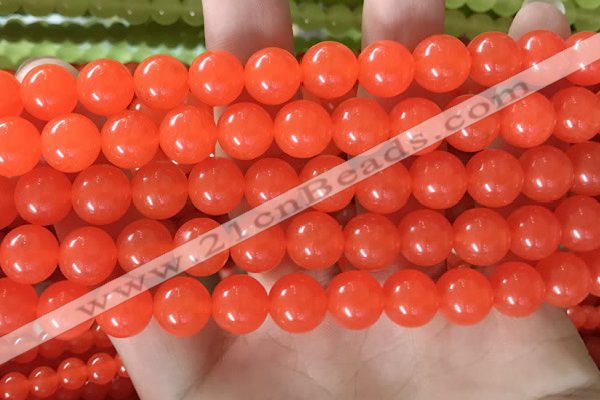 CCN6053 15.5 inches 8mm round candy jade beads Wholesale