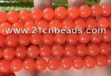 CCN6055 15.5 inches 12mm round candy jade beads Wholesale