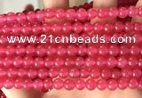 CCN6056 15.5 inches 6mm round candy jade beads Wholesale