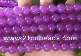 CCN6065 15.5 inches 8mm round candy jade beads Wholesale