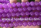 CCN6067 15.5 inches 12mm round candy jade beads Wholesale