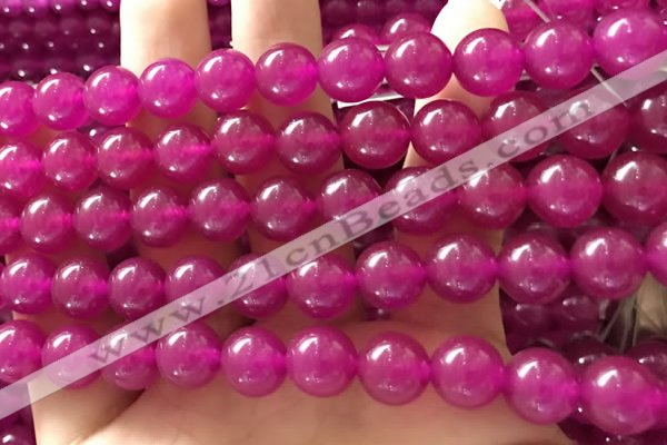 CCN6070 15.5 inches 10mm round candy jade beads Wholesale