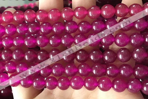 CCN6073 15.5 inches 8mm round candy jade beads Wholesale