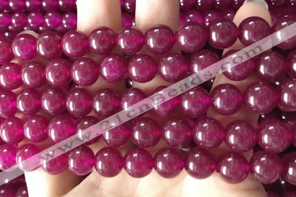 CCN6074 15.5 inches 10mm round candy jade beads Wholesale
