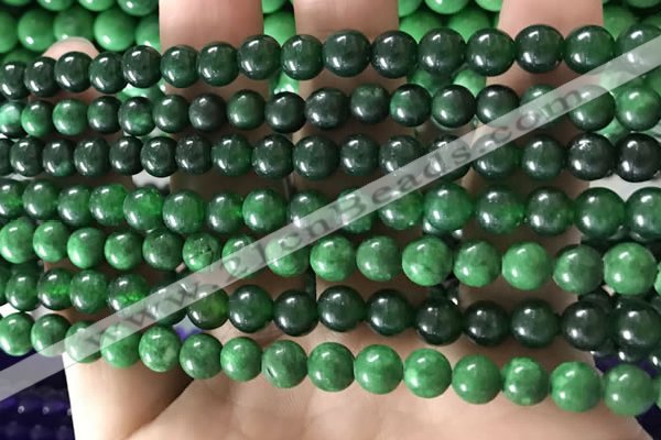 CCN6080 15.5 inches 6mm round candy jade beads Wholesale