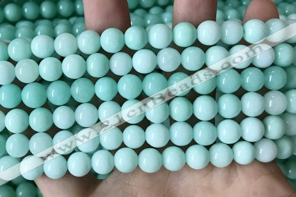 CCN6114 15.5 inches 8mm round candy jade beads Wholesale