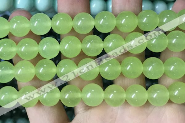 CCN6151 15.5 inches 10mm round candy jade beads Wholesale