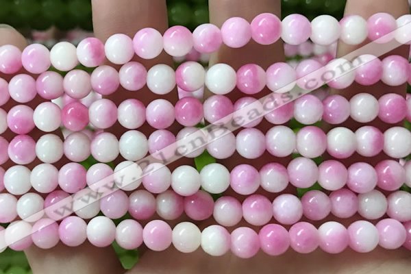 CCN6190 15.5 inches 6mm round candy jade beads Wholesale