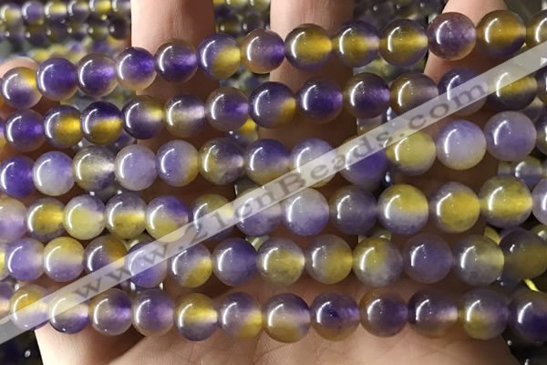 CCN6198 15.5 inches 8mm round candy jade beads Wholesale