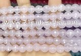 CCN6318 15.5 inches 8mm faceted round candy jade beads Wholesale