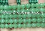 CCN6329 15.5 inches 8mm faceted round candy jade beads Wholesale