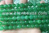 CCN6350 6mm, 8mm, 10mm, 12mm & 14mm faceted round candy jade beads