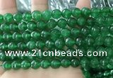 CCN6351 6mm, 8mm, 10mm, 12mm & 14mm faceted round candy jade beads