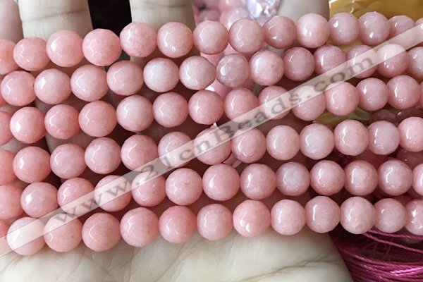 CCN6354 6mm, 8mm, 10mm, 12mm & 14mm faceted round candy jade beads