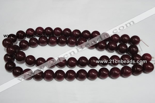 CCN73 15.5 inches 14mm round candy jade beads wholesale