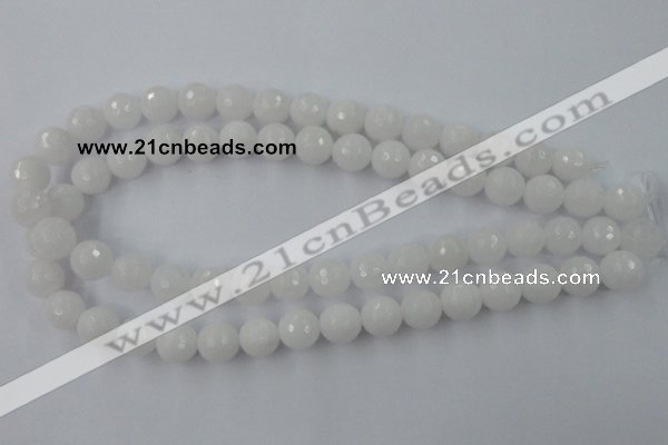 CCN751 15.5 inches 4mm faceted round candy jade beads wholesale