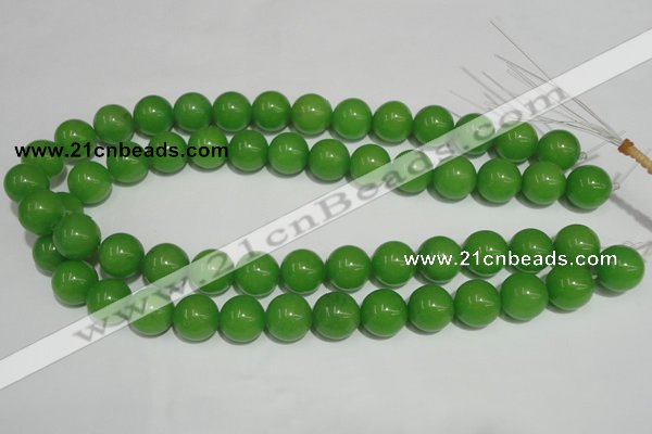 CCN76 15.5 inches 14mm round candy jade beads wholesale