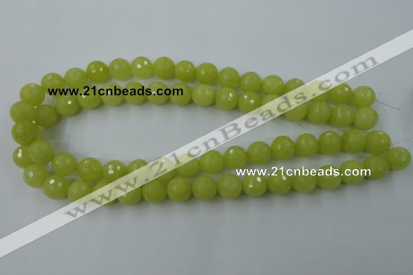 CCN760 15.5 inches 4mm faceted round candy jade beads wholesale