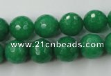 CCN763 15.5 inches 4mm faceted round candy jade beads wholesale