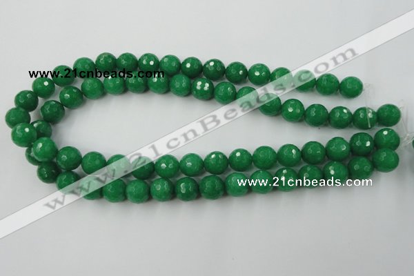 CCN763 15.5 inches 4mm faceted round candy jade beads wholesale