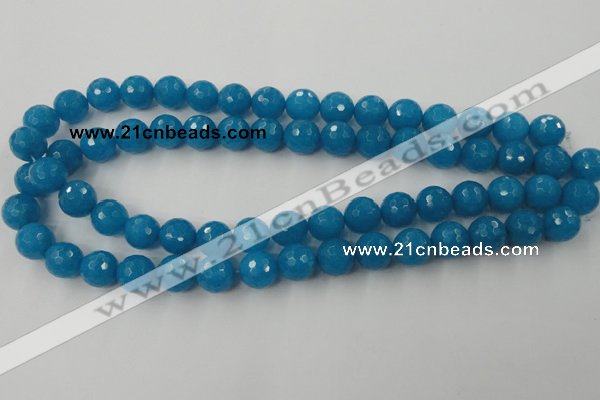 CCN764 15.5 inches 4mm faceted round candy jade beads wholesale