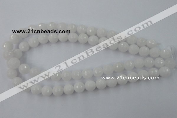 CCN768 15.5 inches 6mm faceted round candy jade beads wholesale