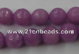 CCN778 15.5 inches 6mm faceted round candy jade beads wholesale