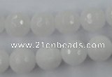 CCN785 15.5 inches 8mm faceted round candy jade beads wholesale