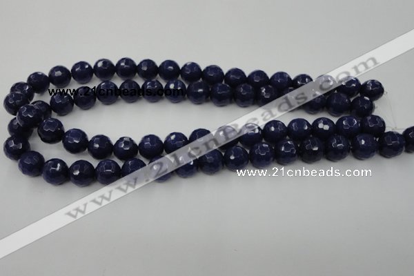 CCN850 15.5 inches 14mm faceted round candy jade beads wholesale