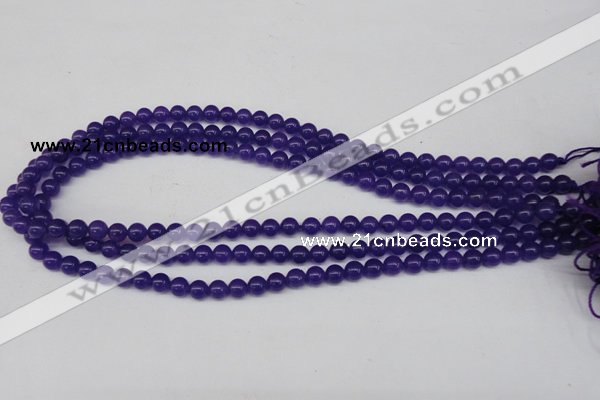 CCN86 15.5 inches 6mm round candy jade beads wholesale