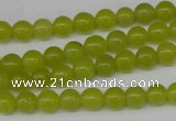 CCN87 15.5 inches 6mm round candy jade beads wholesale