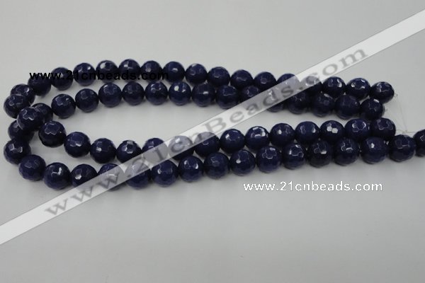 CCN884 15.5 inches 18mm faceted round candy jade beads