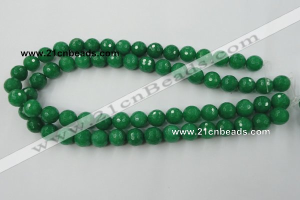 CCN899 15.5 inches 20mm faceted round candy jade beads