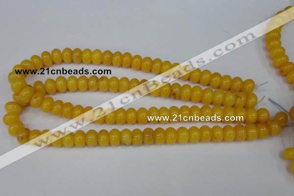 CCN91 15.5 inches 8*12mm rondelle candy jade beads wholesale