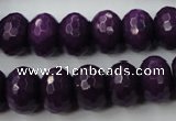 CCN922 15.5 inches 10*14mm faceted rondelle candy jade beads