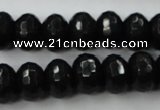 CCN927 15.5 inches 10*14mm faceted rondelle candy jade beads