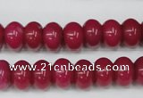 CCN93 15.5 inches 8*12mm rondelle candy jade beads wholesale