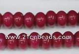 CCN93 15.5 inches 8*12mm rondelle candy jade beads wholesale