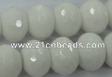 CCN943 15.5 inches 14*18mm faceted rondelle candy jade beads