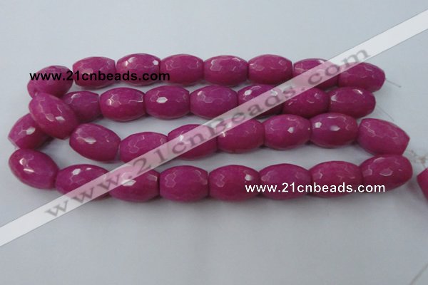 CCN962 15.5 inches 18*25mm faceted drum candy jade beads