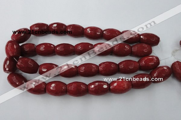 CCN963 15.5 inches 18*25mm faceted drum candy jade beads